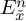 upper E Subscript x overtilde Superscript n