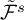 script upper F overtilde Superscript s