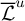 script upper L overbar Superscript u