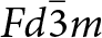dollar sign Fd 3 bar m dollar sign