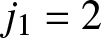 dollar sign j 1 equals 2 dollar sign