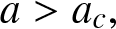 a greater than ac comma