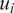 u Subscript i