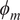 phi Subscript m
