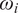 omega Subscript i