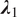bold italic lamda 1