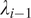 lamda Subscript i minus 1
