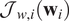 script upper J Subscript w comma i Baseline left parenthesis bold w Subscript i Baseline right parenthesis