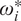 omega Subscript i Superscript asterisk