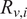 upper R Subscript v comma i