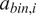 a Subscript b i n comma i