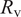 upper R Subscript normal v