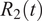 upper R 2 left parenthesis t right parenthesis