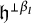 German h Superscript up tack beta Super Subscript l