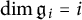 dimension German g Subscript i Baseline equals i