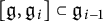 left bracket German g comma German g Subscript i Baseline right bracket subset of German g Subscript i minus 1