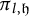 pi Subscript l comma German h