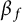 beta Subscript f
