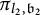 pi Subscript l 2 comma German b 2
