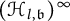 left parenthesis script upper H Subscript l comma German b Baseline right parenthesis Superscript infinity