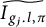 upper I Subscript g Sub Subscript j Subscript period l comma pi Baseline overtilde