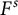 upper F Superscript s