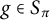 g element of upper S Subscript pi