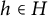 h element of upper H