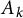 upper A Subscript k
