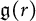 German g left parenthesis r right parenthesis