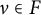 nu element of upper F