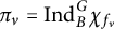 pi Subscript nu Baseline equals Ind Subscript upper B Superscript upper G Baseline chi Subscript f Sub Subscript nu
