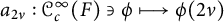 a Subscript 2 nu Baseline colon script upper C Subscript c Superscript infinity Baseline left parenthesis upper F right parenthesis contains as member phi long right arrow from bar phi left parenthesis 2 nu right parenthesis