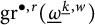g r Superscript bullet comma r Baseline left parenthesis ModifyingBelow Omega UnderbarSuperscript ModifyingBelow k Underbarcomma w Baseline right parenthesis