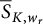ModifyingAbove bar With bar upper S upper K comma w Subscript r Baseline