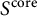 upper S Superscript c o r e