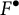 upper F Superscript bullet