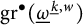 g r Superscript bullet Baseline left parenthesis ModifyingBelow Omega UnderbarSuperscript ModifyingBelow k Underbarcomma w Baseline right parenthesis