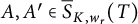 upper A comma upper A prime element of ModifyingAbove bar With bar upper S upper K comma w Subscript r Baseline left parenthesis upper T right parenthesis