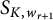 upper S Subscript upper K comma w Sub Subscript r plus 1 Subscript