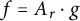 f equals upper A Subscript r Baseline dot g