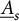 ModifyingBelow upper A UnderbarSubscript s