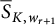 ModifyingAbove bar With bar upper S upper K comma w Subscript r plus 1 Baseline
