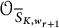 script upper O Subscript ModifyingAbove bar With bar upper S upper K comma w Sub Subscript r plus 1 Subscript