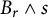 upper B Subscript r Baseline and s