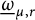 ModifyingBelow Omega UnderbarSubscript mu comma r