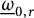 ModifyingBelow Omega UnderbarSubscript 0 comma r