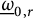 ModifyingBelow Omega UnderbarSubscript 0 comma r