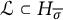 script upper L subset of upper H Subscript sigma overbar