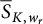 ModifyingAbove bar With bar upper S upper K comma w Subscript r Baseline